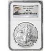 Image 1 : 2012 $1 American Silver Eagle Coin NGC MS70 First Releases