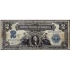 Image 1 : 1899 $2 Mini-Porthole Silver Certificate Note