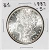 Image 1 : 1887-S $1 Morgan Silver Dollar Coin