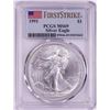 Image 1 : 1991 $1 American Silver Eagle Coin PCGS MS69 First Strike