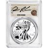 Image 1 : 2019-W $1 Reverse Proof Silver Eagle Coin PCGS PR70 HOF Dennis Rodman Signature