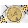 Image 1 : Rolex Men's Two Tone Champagne Diamond Datejust Watch With Box