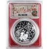 Image 1 : 2020-P $1 Basketball HOF Silver Dollar Coin PCGS PR70DCAM Bill Walton Signature FDOI