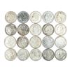 Image 1 : Lot of (20) 1921 $1 Morgan Silver Dollar Coins Culls