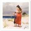 Image 1 : Pino (1939-2010) "Beach Walk" Limited Edition Giclee On Paper