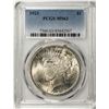 Image 1 : 1923 $1 Peace Silver Dollar Coin PCGS MS63