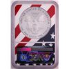 Image 2 : 2018-W $1 Proof American Silver Eagle Coin NGC PF69 Ultra Cameo Congratulations Flag