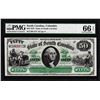 Image 1 : 1872 $50 State of South Carolina Obsolete Note PMG Gem Uncirculated 66EPQ