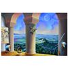 Image 1 : Ferjo "The Valley Below" Original Oil Painting On Canvas