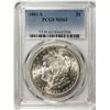 Image 1 : 1881-S $1 Morgan Silver Dollar Coin PCGS MS63