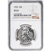 Image 1 : 1955 Proof Franklin Half Dollar Coin NGC PF67