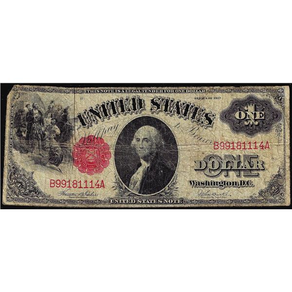 1917 $1 Legal Tender Note