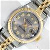 Rolex Ladies Two Tone Diamond Datejust Wristwatch