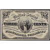 Image 1 : March 3, 1863 Third Issue Three Cents Fractional Currency Note