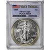 Image 1 : 1999 $1 American Silver Eagle Coin PCGS MS68 First Strike