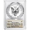 Image 2 : 2019-W $1 Reverse Proof Silver Eagle Coin PCGS PR70 HOF Dennis Rodman Signature