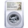 Image 2 : 2015P Australia $1 Proof Kangaroo High Relief 1oz Silver Coin NGC PF70 Ultra Cameo