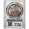 Image 2 : 1890 $1 Morgan Silver Dollar Coin PCGS MS64 Great Color