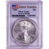 Image 1 : 1995 $1 American Silver Eagle Coin PCGS MS68 First Strike