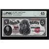 Image 1 : 1907 $5 Woodchopper Legal Tender Note Fr.83 PMG Choice Extremely Fine 45