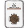 Image 1 : 1851 N-20 Coronet Large Cent Coin NGC MS64BN