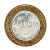 Image 2 : .999 Fine Silver Aladdin Resort & Casino Las Vegas $10 Limited Edition Gaming Token