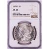 Image 1 : 1878-S $1 Morgan Silver Dollar Coin NGC MS63