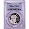 Image 1 : 2004-W $100 Proof American Platinum Eagle Coin PCGS PR70DCAM