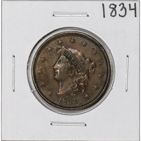 1834 Coronet Head Large Cent Coin