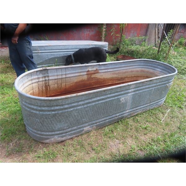 Westeel 200 ? Gal Galvanized Water Trough