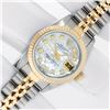 Image 2 : Rolex Ladies 2 Tone MOP Diamond 26MM Datejust Wristwatch