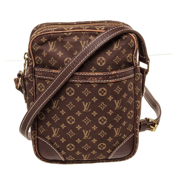 Louis Vuitton Brown Monogram Canvas Danube Crossbody Bag