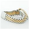Image 4 : Rolex Mens 2 Tone 2.5CTW Bezel Champagne Jubilee Index 36MM Datejust Wristwatch