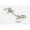 Image 3 : Louis Vuitton Silver-tone Metal Initiales Facettes Keyholder