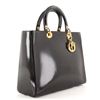Image 1 : Christian Dior Vintage Lady Dior Bag Leather Large