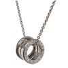 Image 2 : Bvlgari Silver B.Zero 1 Pendant Necklace