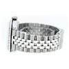 Image 9 : Rolex Mens Stainless Steel Green Vignette Roman Diamond Datejust Wristwatch