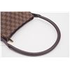 Image 4 : Louis Vuitton Damier Ebene Canvas Leather Looping MM Shoulder Bag