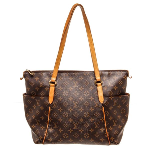 Louis Vuitton Brown Monogram Canvas Totally MM Shoulder Bag