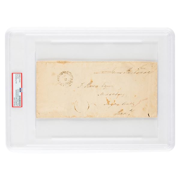 James Buchanan Signed Free Frank