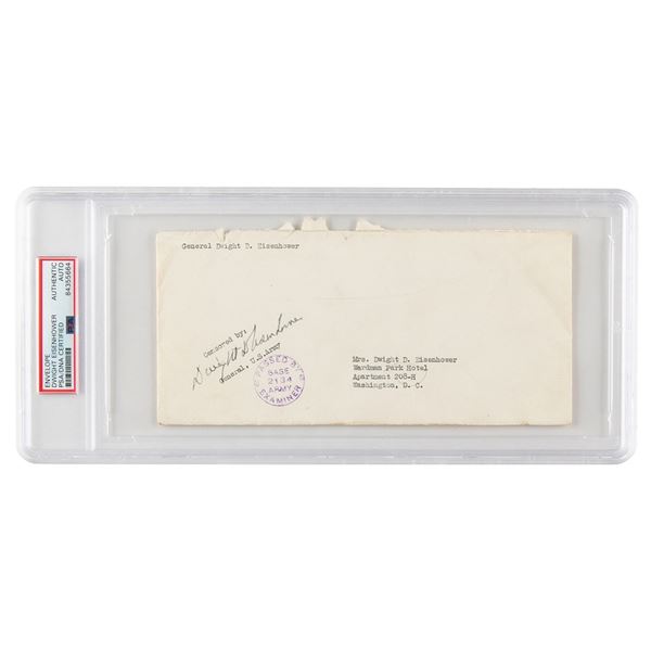 Dwight D. Eisenhower Signed Envelope