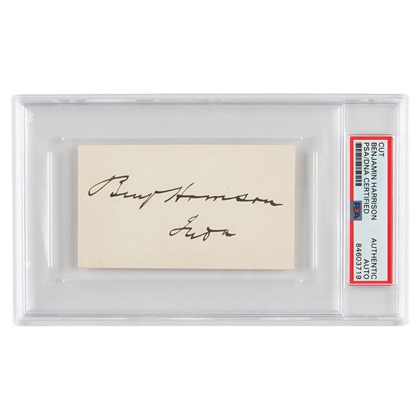 Benjamin Harrison Signature