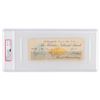 Image 1 : Benjamin Harrison Signed Check - PSA NM-MT 8