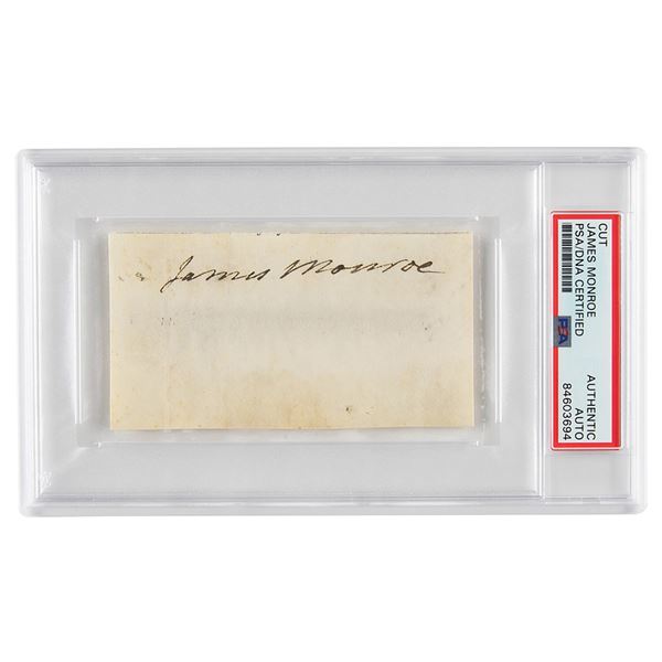James Monroe Signature