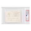 Image 1 : Edith Roosevelt Signed Mailing Envelope - PSA NM-MT 8