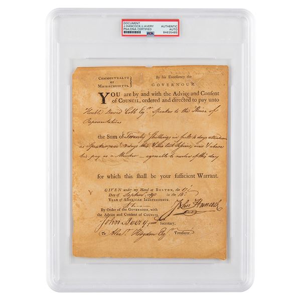 John Hancock Document Signed