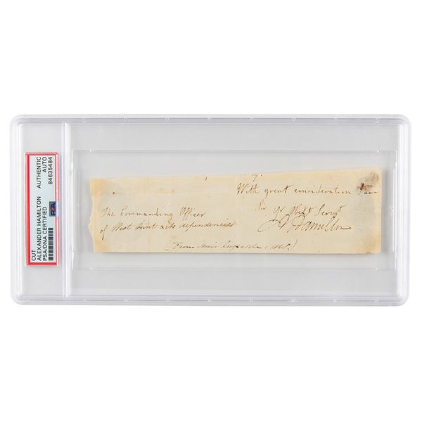 Alexander Hamilton Signature