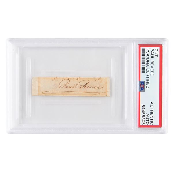 Paul Revere Signature