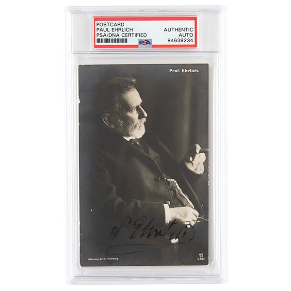 Paul Ehrlich Signed Photograph