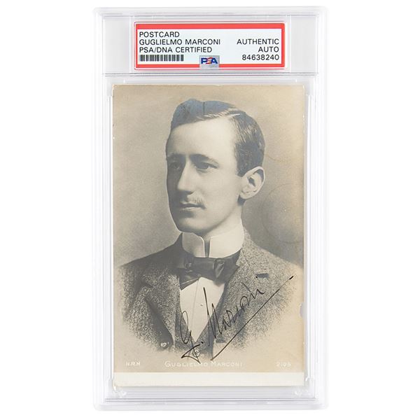 Guglielmo Marconi Signed Photograph